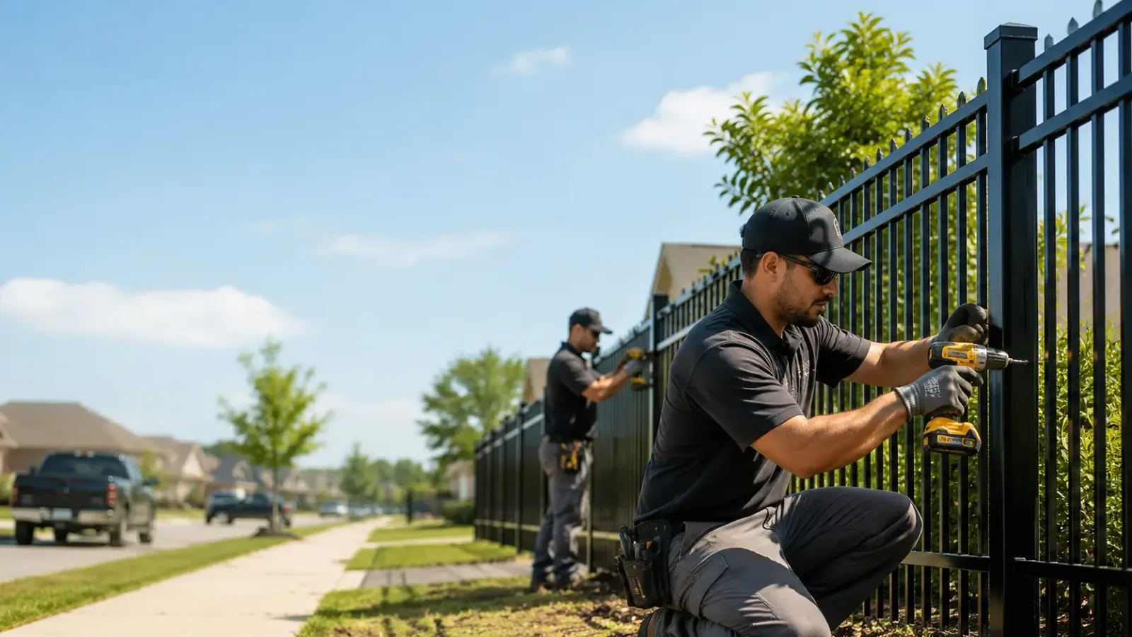Metal Fence Installation in Hartford, WV